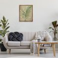thumbnail image 2 of Stupell Industries Rustic Palm Plant Floral Painting Brown Floater Framed Canvas Art Print Wall Art, 25 x 31, 2 of 9