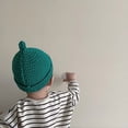 thumbnail image 3 of Gorro de bebé de otoño e invierno, gorro de pezón, gorro de lana para bebé masculino y femenino, gorro de piso súper lindo, gorro de melón para bebé, 3 of 6