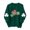 #13 Green, variant on Luxalzxs St Patricks Day Shirt for Women Green Long Sleeve Sweatshirt Shamrock Clover Graphic Round Neck Blouse Tops Casual Sweatshirts