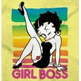 thumbnail image 2 of Betty Boop Girl Boss Cute Confident Women Plus Size Graphic Tee Tees Brisco Brands 3X, 2 of 6