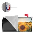 thumbnail image 2 of Naloa Sunlit Sunflower Field Mailbox Covers Magnetic Post Box Cover Post Letter Box Cover Garden Decor-25.5x21 in, 2 of 8