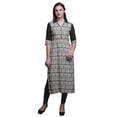 thumbnail image 1 of Bimba Rayon StraightStraight Kurti For Women LongKurtiDress Printed Indian Top, 1 of 6