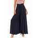 thumbnail image 1 of Pantalones Casuales de Cintura Alta para Mujer, de Color Liso, Largos y Anchos, con Bolsillos, para y Otoño. Negro XXL, 1 of 9