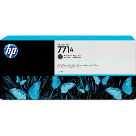 HP 771A (B6Y15A) Original Ink Cartridge - Single Pack Inkjet - Matte Black - 1 Each