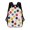 Color, variant on Colorful Polka Dot Pattern Background Backpack Backpack Student Backpack Cartoon Canvas Backpack