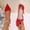 Red, variant on YTCAMLO 4.7 inch D'Orsay High Heels for Women Sexy Fashion Pointed Closed Toe Work Shoes Classic Night Club Wedding Dress Shoes