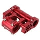 thumbnail image 4 of Potencia de manillar de bicicleta ajustable, doble potencia, CNC, diámetro 25,4 mm, montaje para MTB Rojo, 4 of 7