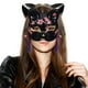 thumbnail image 5 of 2 máscaras Kitsune para disfraz de Halloween, máscara de cosplay de animales, medias máscaras para fiesta de disfraces, 5 of 5