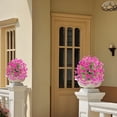 thumbnail image 5 of Artificial Flowers with Ground Spikes for Outdoor - UV-Resistant Fake Plants, No Fade Faux Plants for Porch, Garden, Yard & Patio Decor, 5 of 9