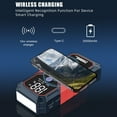 thumbnail image 3 of Arrancador de batería portátil para coche, arrancador de batería de coche de 8000mAh y 12V (hasta 5,0l de gasolina, motores diésel de 3,5l), USB, 3 of 8