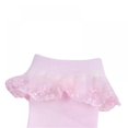 thumbnail image 6 of [Clearance!] Autumn Summer Little Baby Girl Princess Lace Design Solid Socks Cotton Newborn Short Stockings, 6 of 8
