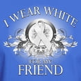 thumbnail image 3 of CafePress - I Wear White For My Friend (F Dark T Shirt - Men's Classic Graphic Cotton T-Shirt, 3 of 4