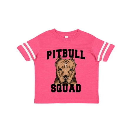 

Inktastic Dog Pitbull Squad Gift Toddler Boy or Toddler Girl T-Shirt