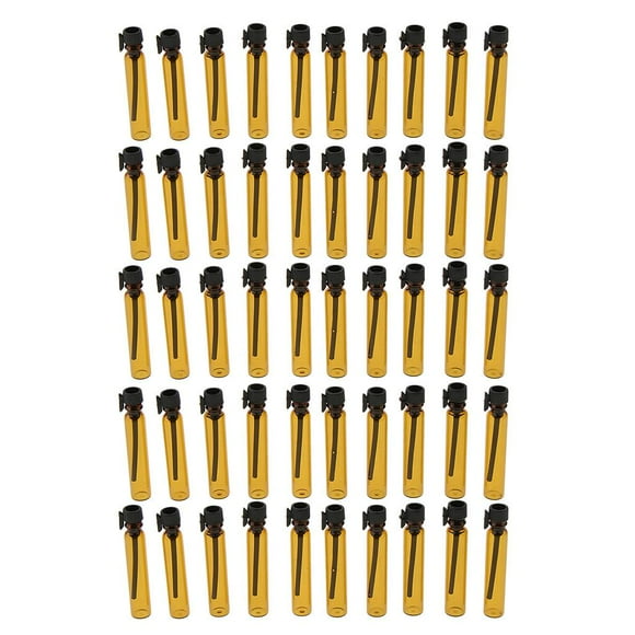 50Pcs 2ML vacías de aceite esencial de , Cosmético Loción líquida de almacenamiento de muestra Frascos shamjiam botella de perfume vacía