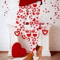 thumbnail image 2 of Yuncity Valentines Leggings For Women Cute Holidays Love Heart Print Funny Graphic High Waist Tights Yoga Pants For Workout Running Athletic Women's Leggings S-Xxl Red, 2 of 4