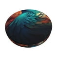 thumbnail image 1 of Balery Colorful Flower Bird Fundas de asiento para taburete de bar redondo de tela de terciopelo ajustables que protegen de arañazos y manchas para sillas de 14 a 17 pulgadas.-14 inch, 1 of 7