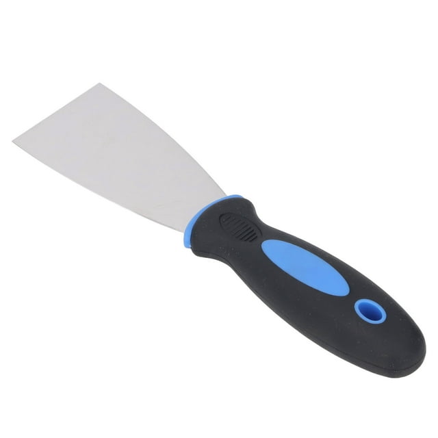 Putty Scraper, Stainless Steel Paint Spreader Set, Comfortable Handle, Mirror Polished, Easy Hanging, for Drywall Repair, Painting, Plaster with PP