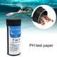 thumbnail image 1 of Tiras Reactivas 7 En 1 para La Calidad Del Agua: Ph, Alcalinidad, Dureza, Nitrato, Bromo y Nitrito. Ideales para Piscinas y Agua Potable. 50 Unidades Por Botella. Fáciles de Usar y Portátiles., 1 of 5