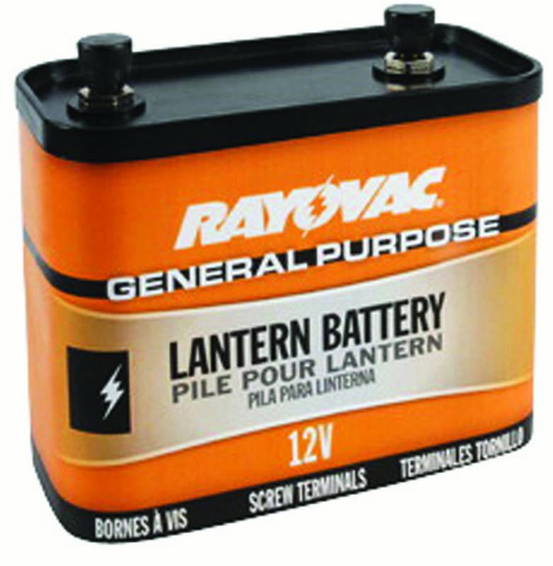 Rayovac 926 Rayovac 926 Lantern Battery, General Purpose, 12 Volt