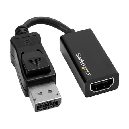UPC: 0065030865722 | StarTech.com DisplayPort to HDMI Adapter – 4K 60Hz Active DP 1.4 to HDMI 2.0 Video Converter – DP to HDMI Monitor/TV/Display Cable Adapter Dongle – Latching DP Connector