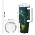 thumbnail image 4 of Sikiie Jelly Fish Insulated Stainless Water Bottle Lid Travel Mug Cup Insulated Tumblers Cup 40oz Ice Bully With Handle, 4 of 8