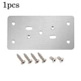thumbnail image 2 of JUNWELL Cabinet Hinge Repair Plate Tool Kit with Mounting Screws for Door and Side Plate, 2 of 5