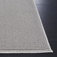 thumbnail image 3 of SAFAVIEH Revive Hyram Solid Polyester Area Rug, Grey, 4' x 6', 3 of 8