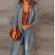 thumbnail image 1 of Puntoco Top de moda para mujer, cárdigan con bolsillo, prendas de vestir a medio y largo plazo, abrigo de manga larga, liquidación Puntoco Puntoco-1033, 1 of 7