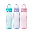 thumbnail image 2 of Evenflo Feeding Classic Tinted Plastic and Silicone Baby Bottles - 8oz/12ct: BPA-Free, Level 1 Slow Flow, 2 of 6