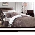 thumbnail image 1 of Leslie Pleated Ruffled Comforter Set - Brown - Queen - 7 Piece, 1 of 1