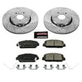 thumbnail image 3 of PowerStop Front Z23 Evolution Sport Carbon-Fiber Ceramic Brake Pad and Drilled & Slotted Rotor Kit Fits: ACURA Select Models K6940, 3 of 10