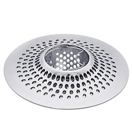 LEKEYE Drain Hair CatcherBathtub Shower Drain Hair TrapStrainer Stainless Steel Drain Protector