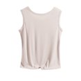 thumbnail image 4 of Blmnix Womens Camisole Tank Tops Plus Size Wide Strap Camisoles Sleeveless Crew Neck Beige Basic Tank Tops for Women, 4 of 5