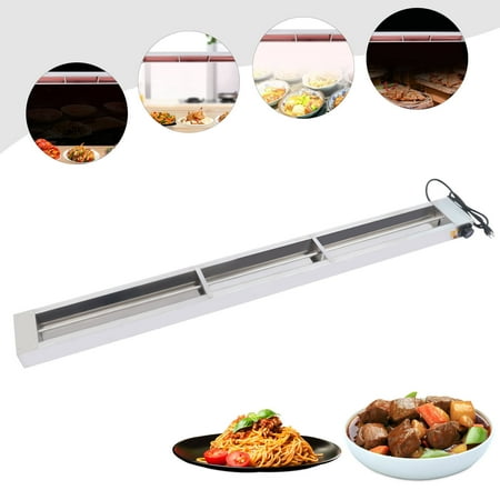 

Fichiouy 60 Electric Strip Heater Commercial Grade Infrared Electric Food Warmer Temperature Adjustable 1000W
