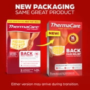 ThermaCare Advanced Back & Hip HeatWraps, Long-Lasting, Disposable Heat Therapy for Lower Back Pain, Muscle Soreness, Herniated Discs, Drug-Free 10ct