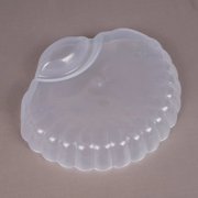3PC Creative Breakfast Plate Shell Shape Plate Fruit Salad Plate
