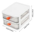 thumbnail image 2 of Hytrove 1Ud Organizador De Escritorio Con Cajones De PP Para Oficina Almacenamiento Compacto Y Funcional, 2 of 7