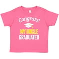 thumbnail image 3 of Inktastic Congrats My Uncle Graduated with Cap Boys or Girls Baby T-Shirt, 3 of 5
