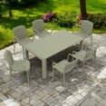 thumbnail image 3 of Table de patio rectangulaire Patioflare, 70 pouces, verte, 3 of 9
