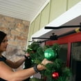 thumbnail image 2 of Garland Hangers for Front Door | Garland Hanger Adjustable for 32"-67" Doors | Heavy Duty Garland Holder for Front Door | Easy Installation Christmas Wreath Tension Rod for Door Frame, 2 of 6