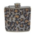 thumbnail image 1 of ENJOYW 180ml Rhinestone Studded Hip Flask Leak-proof 304 Stainless Steel Reusable Anti-drop Wine Flask for Household Hip FlaskMate, 1 of 7