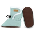 thumbnail image 2 of JAN & JUL Baby Girls Winter Boots with Fur Lining (Dusty Mint, Size: Large Toddler), 2 of 7