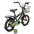 thumbnail image 2 of Bicicleta Infantil R14 Verde Canastilla Rueditas Portabulto, 2 of 3