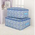 thumbnail image 3 of 3PCS Oxford Large Clothing Organizer Storage Bags Foldable Comforter Blankets Clothes Storage Bags, 3 of 6