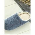thumbnail image 5 of Women’s Slippers Coral Velvet Lining Slip-on House Shoes Indoor & Outdoor, 5 of 5
