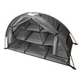 thumbnail image 4 of Organizador De Acampada, Estante Para Tienda De Campaña Con Solapa Con Cremallera, Muebles De Exterior, Tienda De Campaña De Almacenamiento Impermeable De 9 Compartimentos, 4 of 8