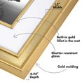 thumbnail image 3 of Marco de fotos Americanflat Veranda Gold Vintage 11 x 14 pulgadas, 3 of 8