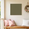 thumbnail image 6 of Canvas Wall Art, Sage Green Framed Canvas Prints for Bathroom Kitchen, Brown Solid Color Simple Abstract Gallery Wrapped Wall Decor for Home Office, Gifts, 10"x10" Ship Next Day, 6 of 9