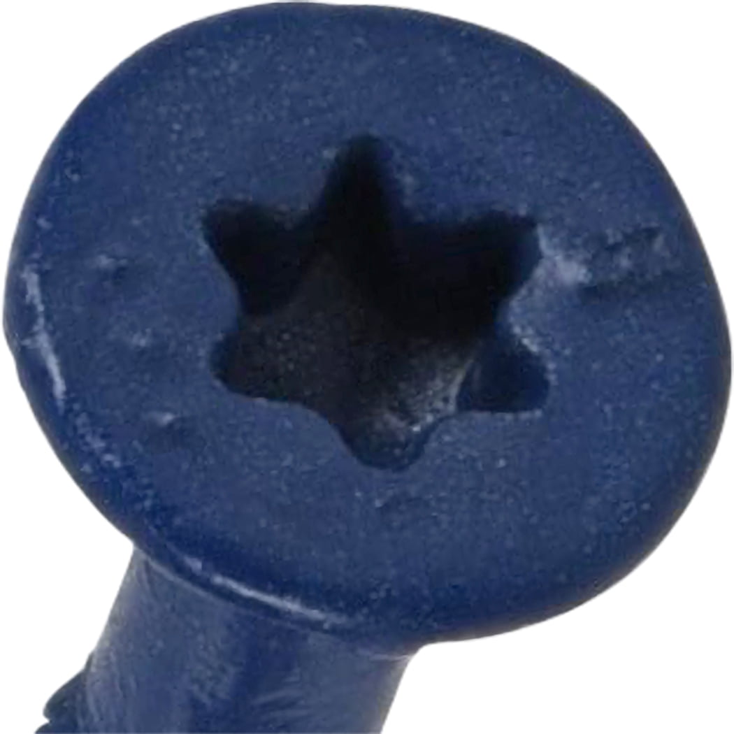 Hillman Blue Concrete Screws, Steel, Durable, 100 Count