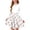 #A09-Light pink, variant on Fall Dresses for Girls Casual A-Line Long Sleeve Girls Midi Dresses Vintage Floral Print Crew Neck Dresses Beach Twirly Skater Dresses 7-8 Years,Red